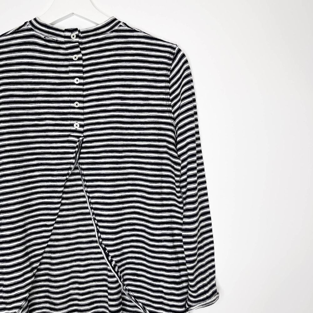 FREE PEOPLE Mod Stripe Open Back Blouse - Picture 6 of 10